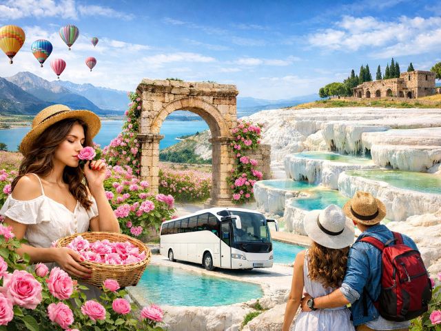 ISPARTA GÜL HASADI & PAMUKKALE TURU